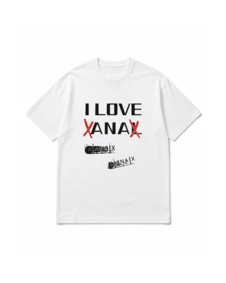 Футболка ISAAC «I Love Xanax»