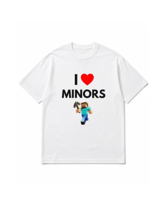 Футболка ISAAC «I Love Minors»