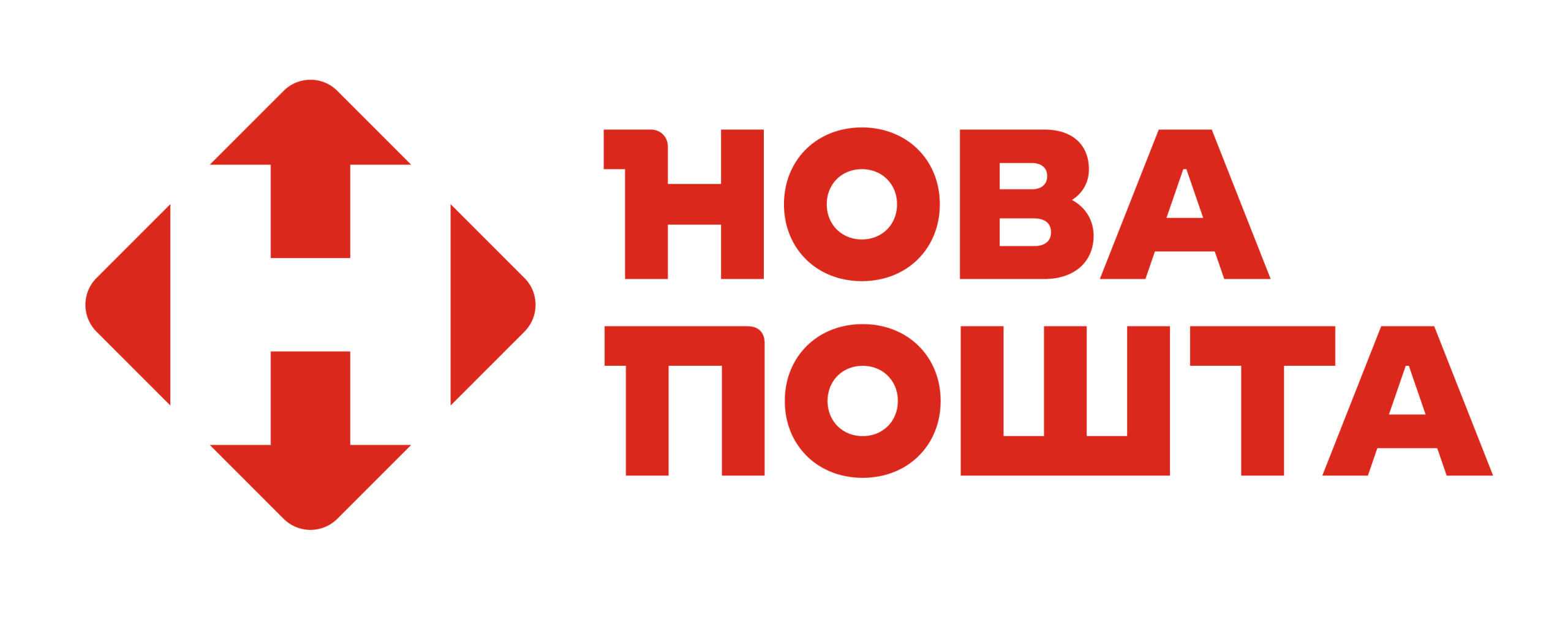 Логотип Нової пошти